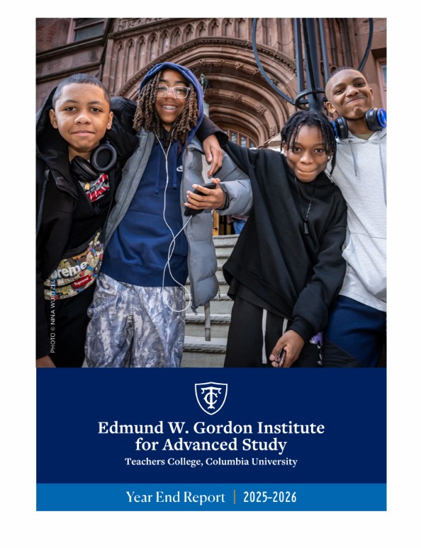 Edmund Gordon Institute End of Year Report 25-26 report cover
