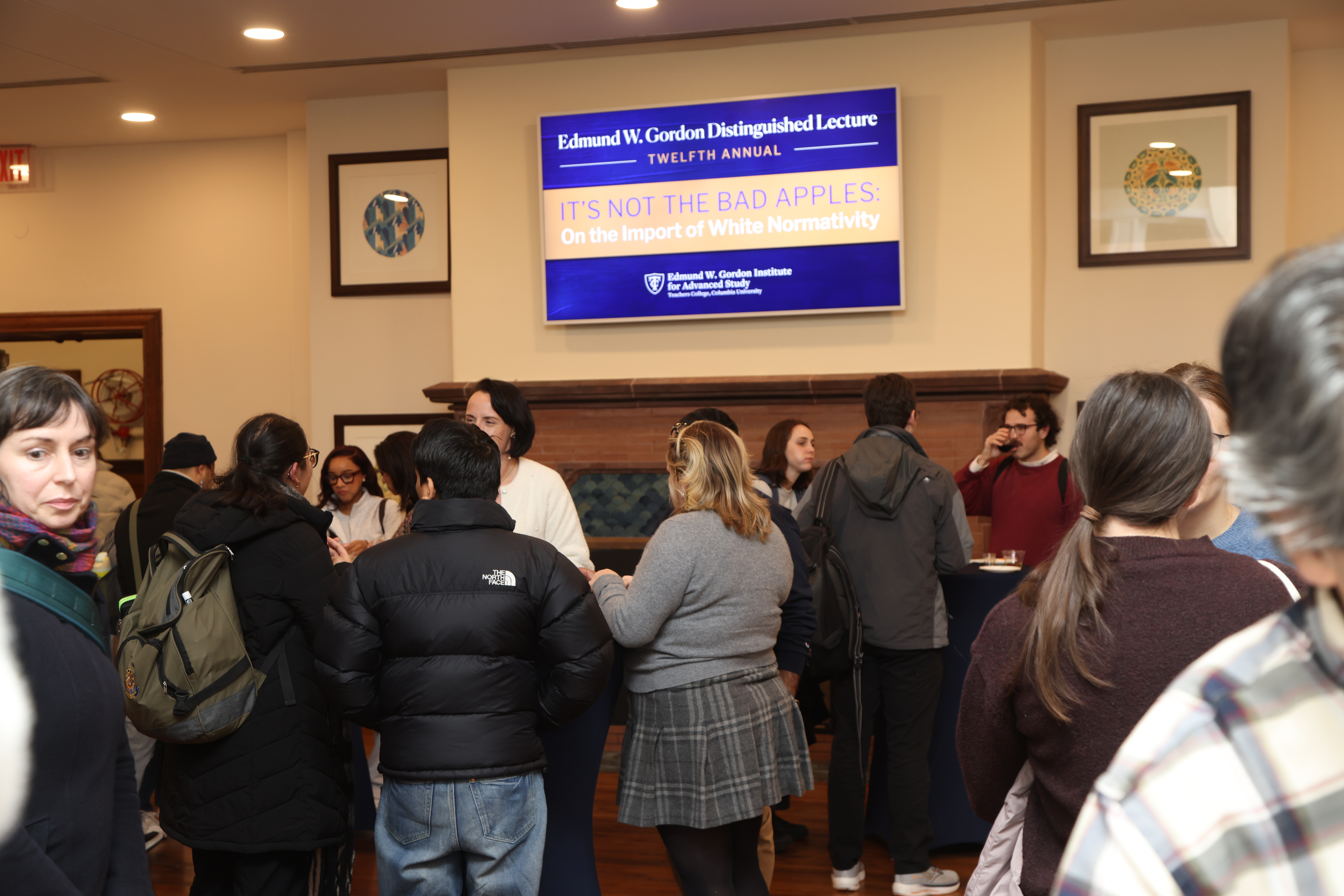 Reception - Gordon Lecture