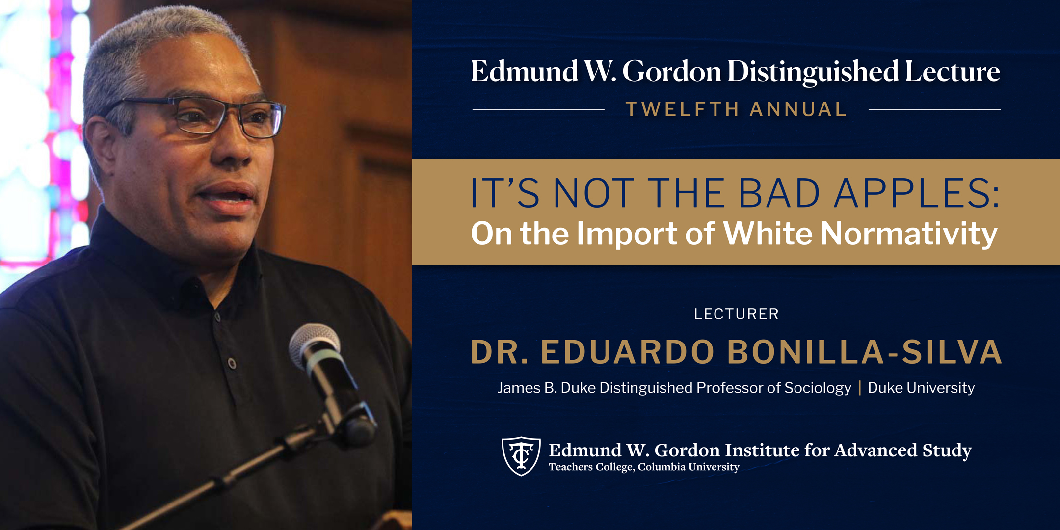 12th Annual Gordon Distinguished Lecture